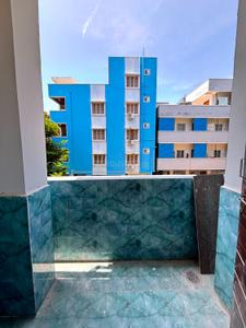 Balcony Image of 800 Sq.ft 1 BHK Apartment / Flat for rent in Gachibowli Hyderabad for Rs. 28000