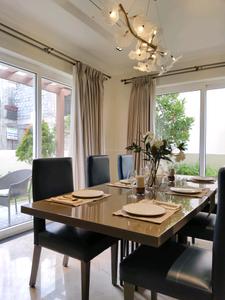 Dining Area Image of 4800 Sq.ft 4 BHK Villa for sale in Adityaram Palace City Royal, Panaiyur, Sholinganallur Chennai for Rs. 86000000