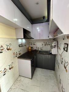 Kitchen Image of 550 Sq.ft 2 BHK Builder Floor for rent in Uttam Nagar New Delhi for Rs. 12000