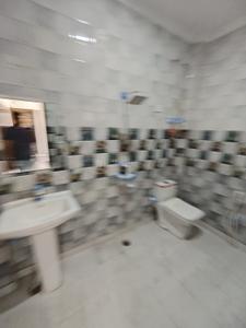 Bathroom Image of 1365 Sq.ft 2 BHK Builder Floor for rent in Sector 122 Noida for Rs. 22000