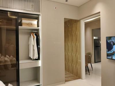 Bedroom Image of 600 Sq.ft 2 BHK Apartment / Flat for sale in Lodha Crown Kolshet, Thane West Thane for Rs. 10900000