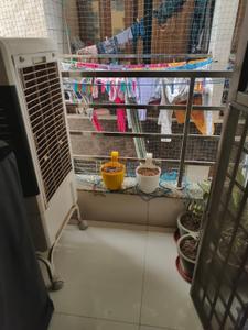 Balcony Image of 360 Sq.ft 1 BHK Apartment / Flat for rent in RWA Om Vihar, Uttam Nagar New Delhi for Rs. 16500