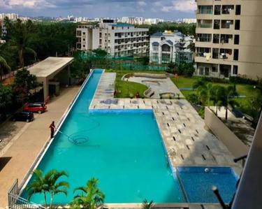 Balcony Image of 1756 Sq.ft 2 BHK Apartment / Flat for sale in Unicca Emporis, Madhura Nagar Bengaluru for Rs. 17100000