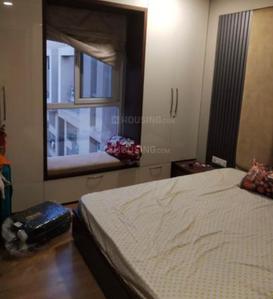 Bedroom Image of 1750 Sq.ft 3 BHK Penthouse for rent in Pacifica Reflections, Vaishno Devi Circle Ahmedabad for Rs. 45000