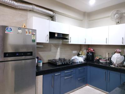 Kitchen Image of 1400 Sq.ft 3 BHK Builder Floor for rent in Sector 17 Dwarka New Delhi for Rs. 55000