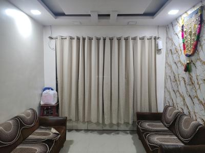 Living Room Image of 585 Sq.ft 1 BHK Apartment / Flat for rent in Paradigm Pushpanjali Residency Phase III, Thane West Thane for Rs. 17999