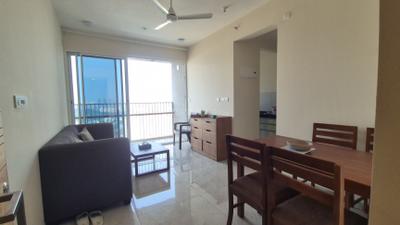 Living Room Image of 650 Sq.ft 1 BHK Apartment / Flat for rent in Tata Serein Phase 1, Thane West Thane for Rs. 40000