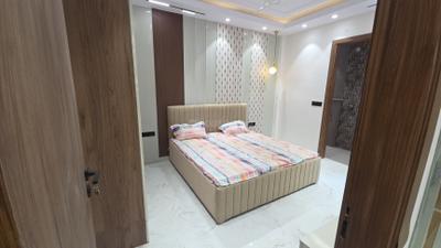 Bedroom Image of 1125 Sq.ft 4 BHK Builder Floor for sale in Mansa Ram Park New Delhi for Rs. 12800000
