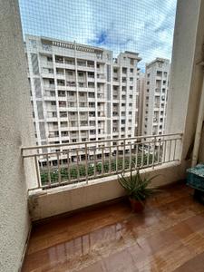 Balcony Image of 672 Sq.ft 2 BHK Apartment / Flat for rent in Ashtavinayak City, Fursungi Pune for Rs. 24000
