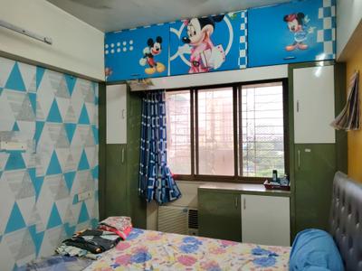 Bedroom Image of 920 Sq.ft 2 BHK Apartment / Flat for rent in Kasarvadavali Thane for Rs. 27000