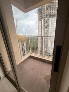 Balcony Image of 650 Sq.ft 2 BHK Apartment / Flat for rent in Lodha Crown Kolshet, Kolshet Thane for Rs. 32000