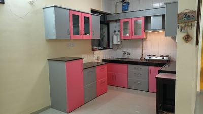 Kitchen Image of 1300 Sq.ft 3 BHK Apartment / Flat for rent in Darode Crossover County, Nanded Pune for Rs. 33000