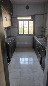 Kitchen Image of 500 Sq.ft 1 BHK Apartment / Flat for rent in Vallabh Apartments, Goregaon West Mumbai for Rs. 40000