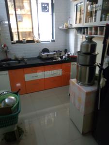 Kitchen Image of 450 Sq.ft 1 RK Independent House for sale in Sameer Vrindavan Niketan, Badlapur West Badlapur for Rs. 1800000