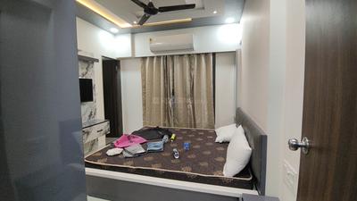 Bedroom Image of 1500 Sq.ft 3 BHK Apartment / Flat for rent in Adani Amogha, Shantigram Ahmedabad for Rs. 55000