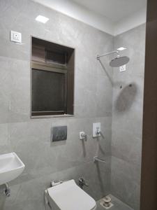 Common Bathroom Image of 550 Sq.ft 1 BHK Apartment / Flat for rent in Jaydeep Prathmesh Towers, Kasarvadavali Thane for Rs. 19999