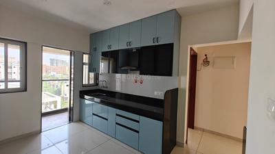 Kitchen Image of 800 Sq.ft 2 BHK Apartment / Flat for rent in Gulmohar City, Kharadi Pune for Rs. 35999