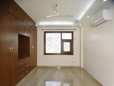 Bedroom Image of 1440 Sq.ft 3 BHK Builder Floor for rent in Chittaranjan Park New Delhi for Rs. 81000