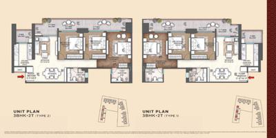 Image of 1815 Sq.ft 3 BHK Apartment / Flat for sale in Signature Global Sarvam, Sector 37D, Gurgaon for Rs. 28999999
