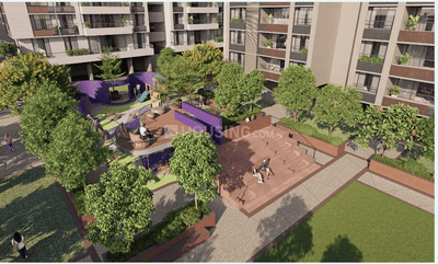 Image of 1800 Sq.ft 4 BHK Apartment / Flat for sale in Shaligram Elevate, Ognaj, Ahmedabad for Rs. 19800000
