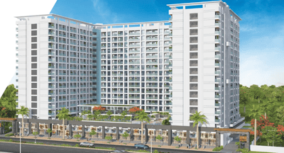 Image of 1089 Sq.ft 2 BHK Apartment / Flat for sale in Gulmohar Esteban, Mundhwa, Pune for Rs. 8600000