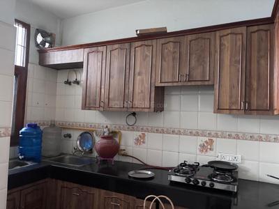 Kitchen Image of 1000 Sq.ft 1 BHK Builder Floor for rent in Sector 16 Faridabad for Rs. 18000