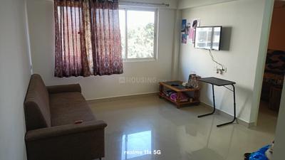 Hall Image of 600 Sq.ft 1 BHK Apartment / Flat for rent in Godrej Garden City, Chandkheda Ahmedabad for Rs. 22000