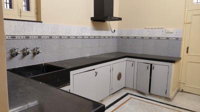 Kitchen Image of 1100 Sq.ft 3 BHK Builder Floor for rent in Malviya Nagar Jaipur for Rs. 25000