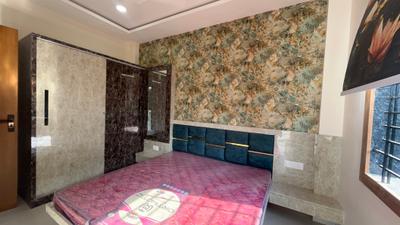 Bedroom Image of 400 Sq.ft 1 BHK Apartment / Flat for rent in Earthshastra Nariman Point, Mahalakshmi Nagar Indore for Rs. 21000