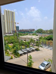 Balcony Image of 432 Sq.ft 1 BHK Apartment / Flat for rent in Runwal Primrose Mhada 2, Dombivli East Thane for Rs. 9000