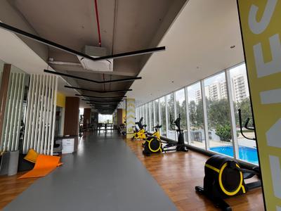 Gym Image of 1517 Sq.ft 3 BHK Apartment / Flat for rent in Mahendra Aarya, Electronic City Bengaluru for Rs. 45000