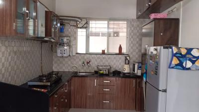 Kitchen Image of 1100 Sq.ft 2.5 BHK Apartment / Flat for rent in Akshay Tower, Wakad Pune for Rs. 40000