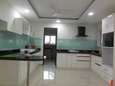 Kitchen Image of 5000 Sq.ft 4 BHK Villa for rent in Rajapushpa Open Skies, Kokapet Hyderabad for Rs. 250000