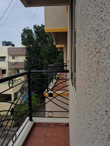 Balcony Image of 800 Sq.ft 2 BHK Builder Floor for rent in Kammanahalli Bengaluru for Rs. 25000