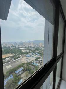 Balcony Image of 780 Sq.ft 2 BHK Apartment / Flat for sale in Ten X Habitat Raymond Realty Tower G, Thane West Thane for Rs. 12000000