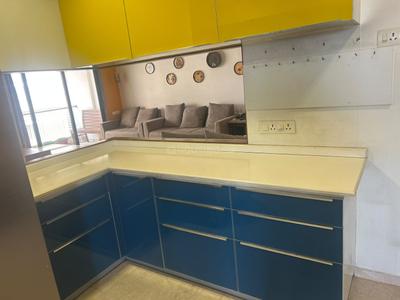 Kitchen Image of 2500 Sq.ft 3 BHK Apartment / Flat for rent in Ellisbridge Ahmedabad for Rs. 75000