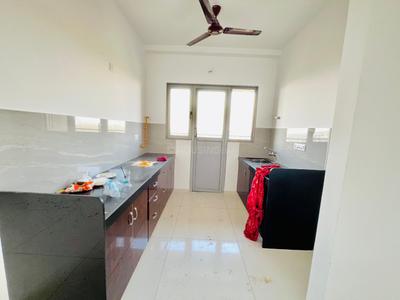 Kitchen Image of 1350 Sq.ft 2 BHK Apartment / Flat for rent in Adani Aster Neo, Shantigram Ahmedabad for Rs. 25000