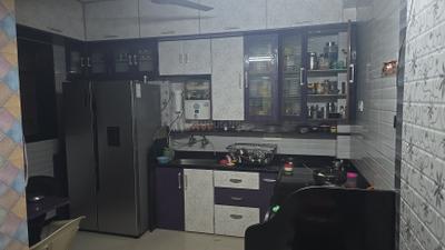 Kitchen Image of 1600 Sq.ft 3 BHK Apartment / Flat for sale in Bhiwandi Thane for Rs. 12000000