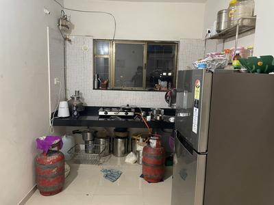 Kitchen Image of 610 Sq.ft 1 BHK Apartment / Flat for sale in Vista Luxuria, Hadapsar Pune for Rs. 5050000
