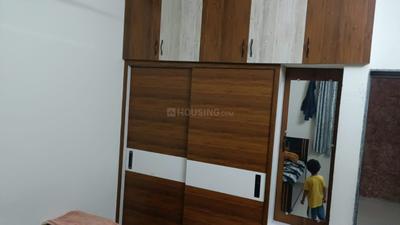 Bedroom Image of 800 Sq.ft 1 BHK Apartment / Flat for rent in Makarba Ahmedabad for Rs. 21000