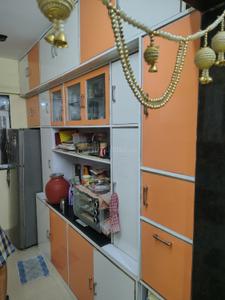 Kitchen Image of 990 Sq.ft 2 BHK Apartment / Flat for sale in Rajhans Kshitij Iris Wing E F G, Vasai West Vasai for Rs. 8500000