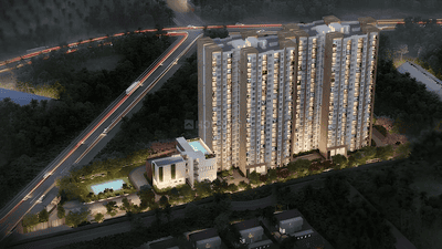 Image of 1750 Sq.ft 3 BHK Apartment / Flat for sale in Park East by Ruchira, Kannamangala - Whitefield Hoskote Road, Bengaluru for Rs. 24700000