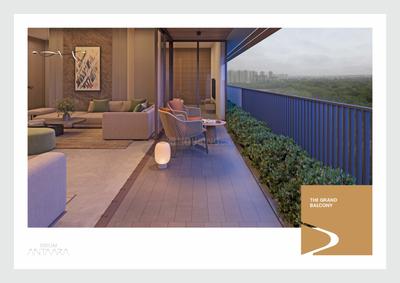 Balcony Image of 2700 Sq.ft 3 BHK Apartment / Flat for sale in K3 Orium Antaara, Vaishno Devi Circle Ahmedabad for Rs. 14099400
