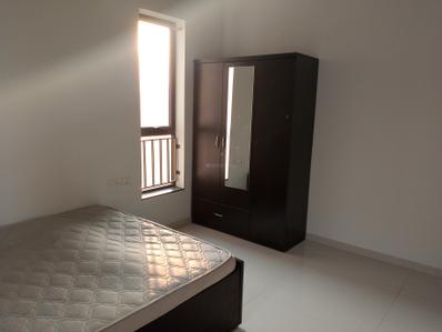 Bedroom Image of 800 Sq.ft 2 BHK Apartment / Flat for rent in Shapoorji Pallonji Joyville Sensorium, Maan Pune for Rs. 26000