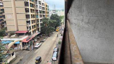 Balcony Image of 655 Sq.ft 1 BHK Apartment / Flat for sale in Badlapur East Badlapur for Rs. 2500000