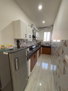 Kitchen Image of 1350 Sq.ft 1 BHK Builder Floor for rent in DLF Phase 3 Gurgaon for Rs. 38000