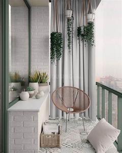 Balcony Image of 1390 Sq.ft 3 BHK Apartment / Flat for rent in Rishabh Cloud 9 Towers, Vaishali Ghaziabad for Rs. 35000