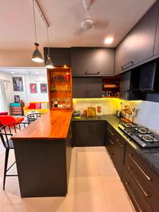 Kitchen Image of 999 Sq.ft 2 BHK Apartment / Flat for rent in Vijay Nagar Indore for Rs. 40001