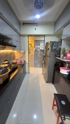 Kitchen Image of 1750 Sq.ft 3 BHK Apartment / Flat for sale in BKS Galaxy Green Woods, Kharghar Navi Mumbai for Rs. 25500000