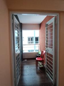 Balcony Image of 455 Sq.ft 1 BHK Apartment / Flat for rent in Wadhwani Om Manglam Chaitanya, Kiwale Pune for Rs. 17500